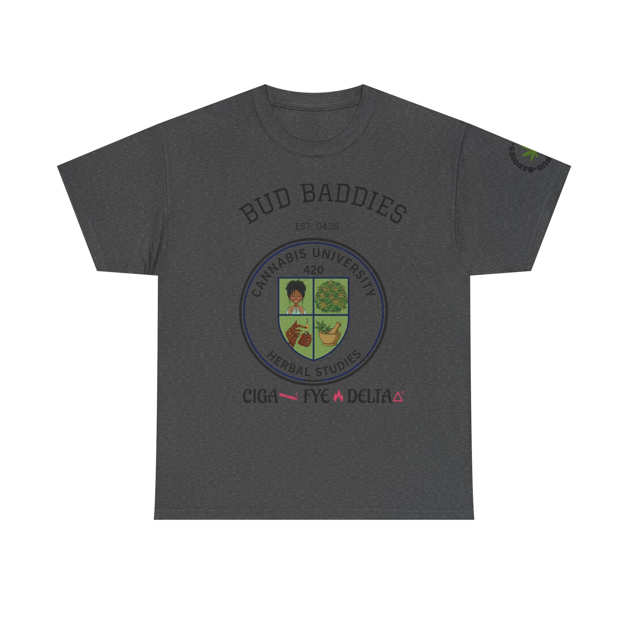 BudBaddies "University" T‑Shirt