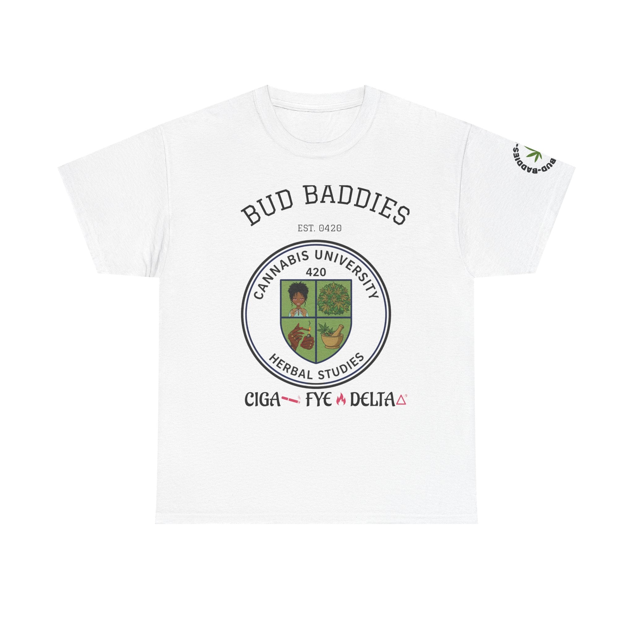 BudBaddies "University" T‑Shirt