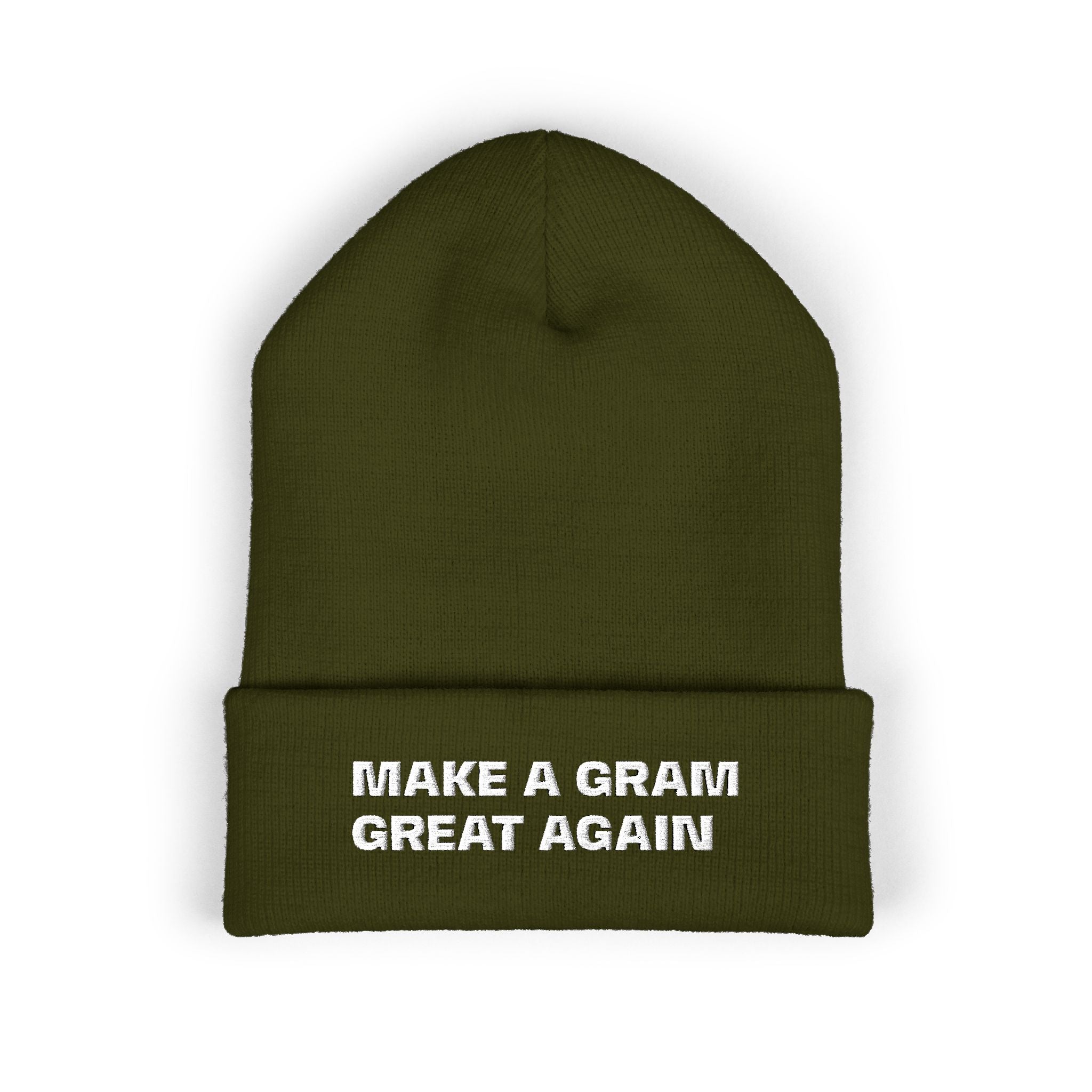 Make a Gram Great Again Embroidered Cuffed Beanie