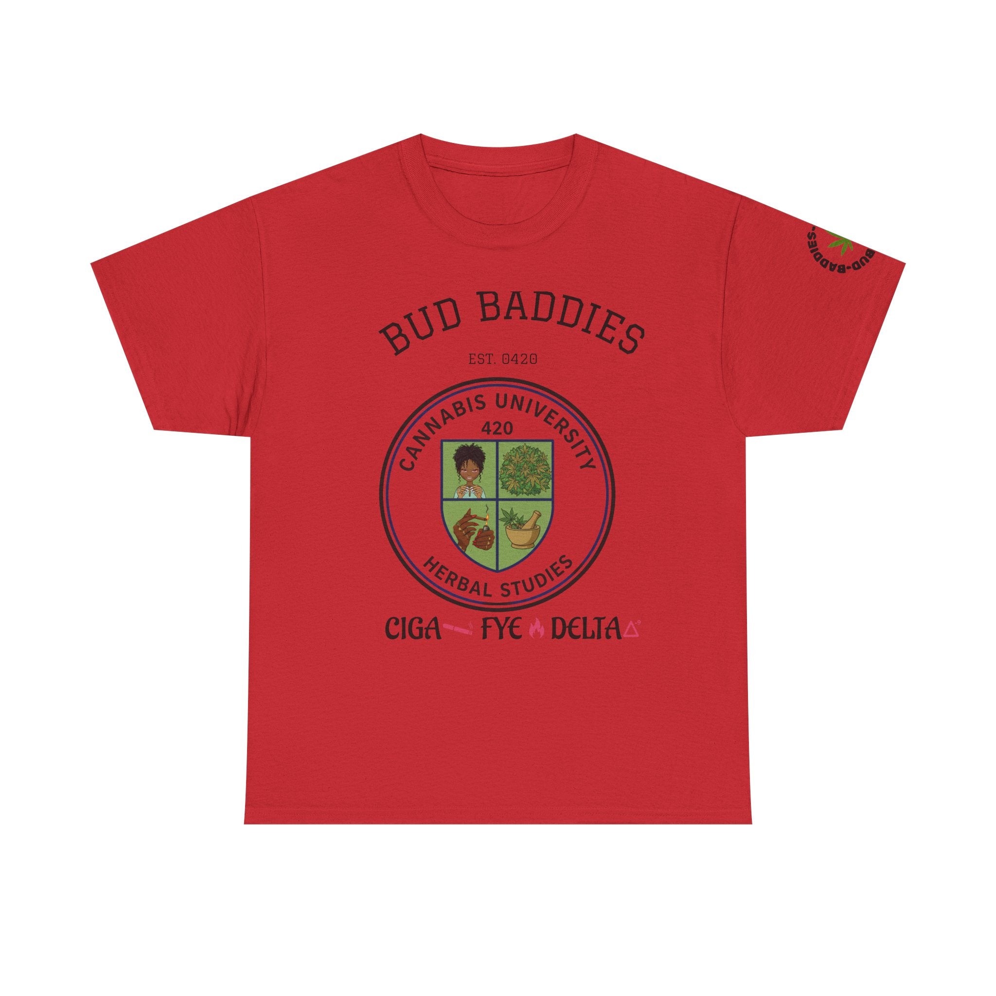 BudBaddies "University" T‑Shirt