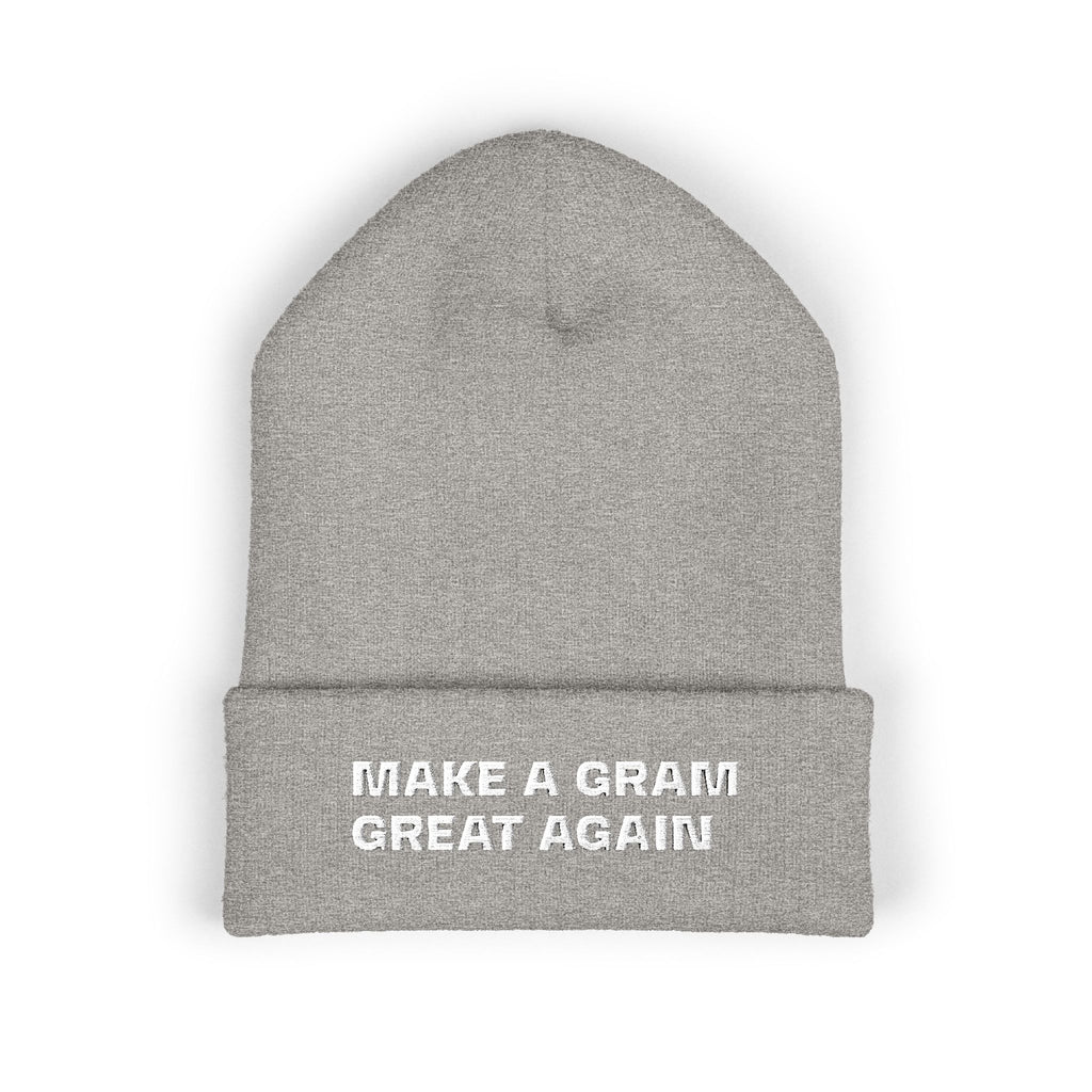 Make a Gram Great Again Embroidered Cuffed Beanie