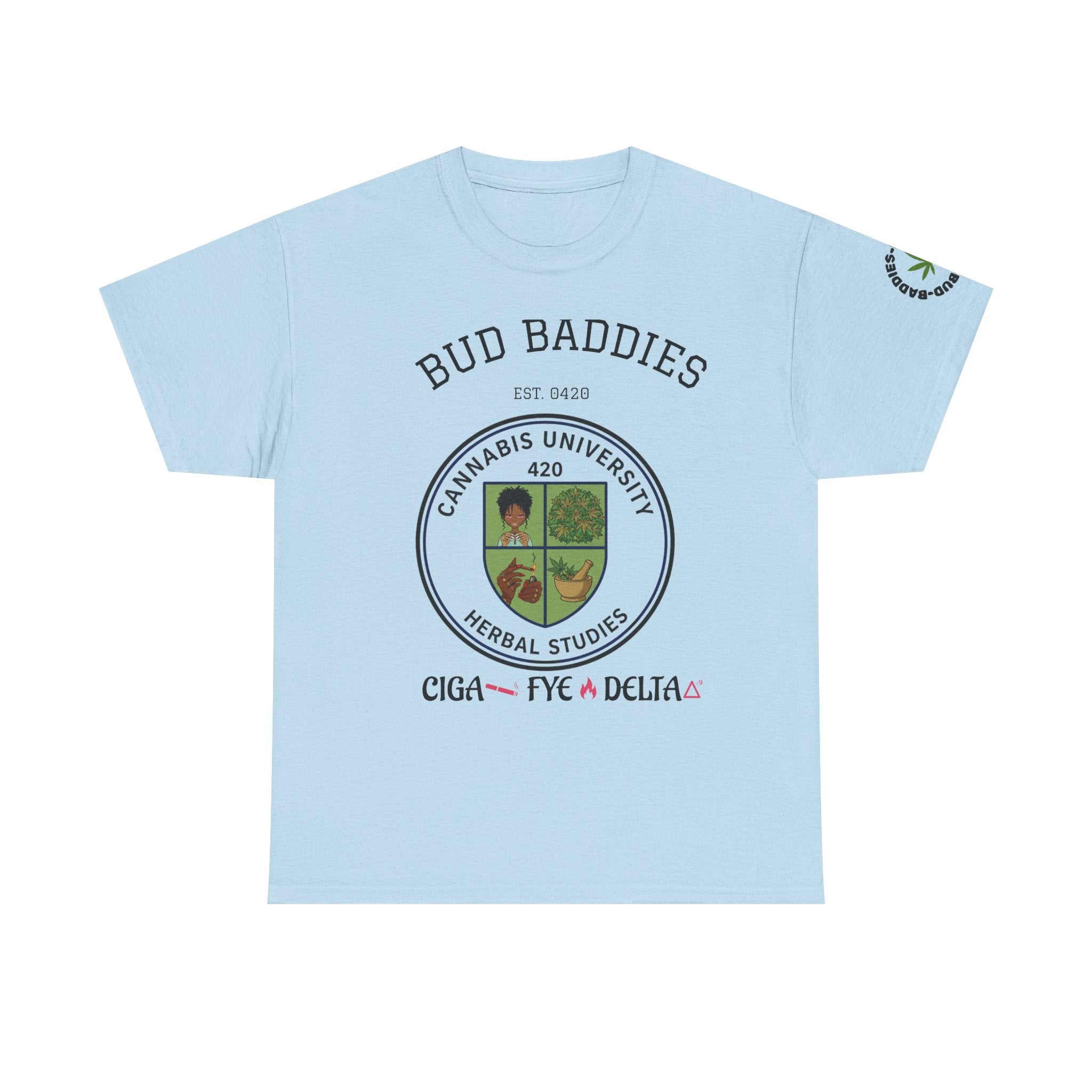 BudBaddies "University" T‑Shirt