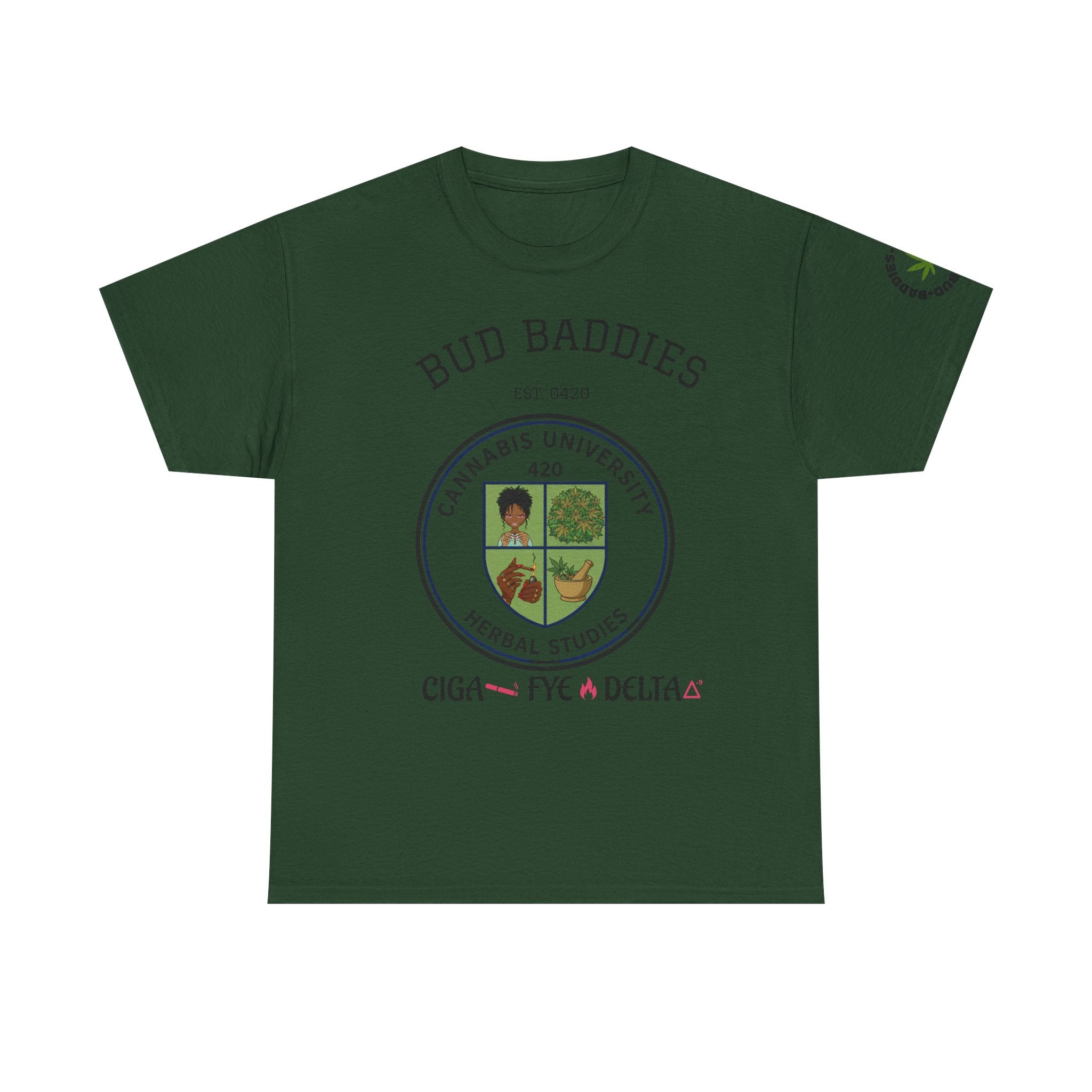 BudBaddies "University" T‑Shirt