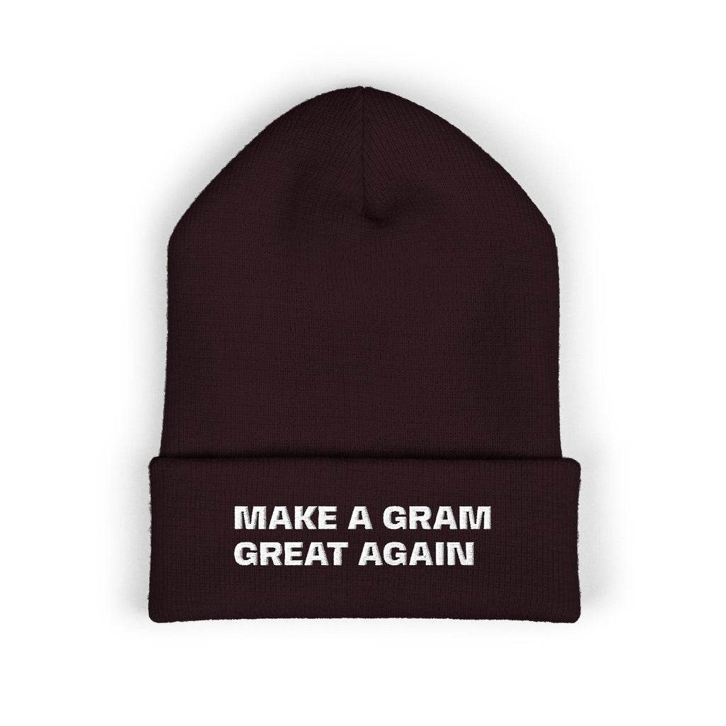 Make a Gram Great Again Embroidered Cuffed Beanie