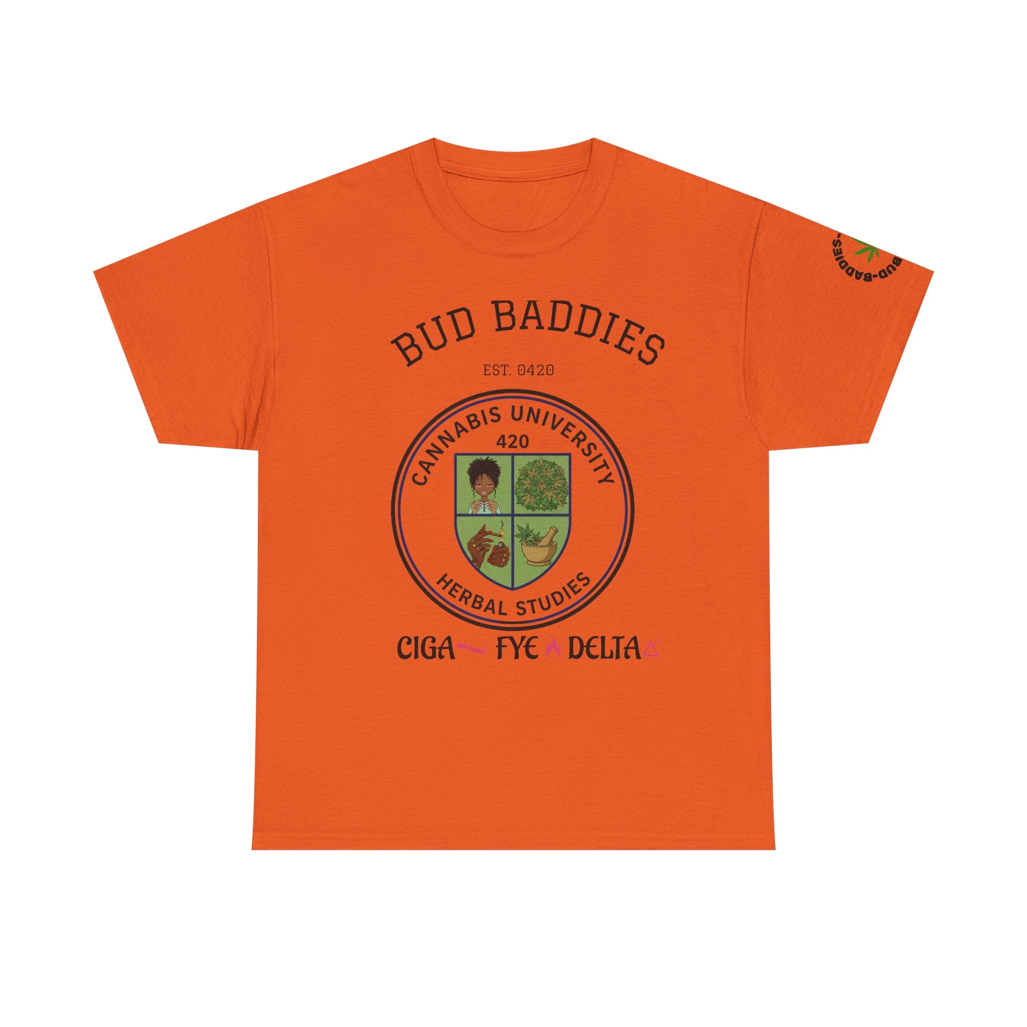 BudBaddies "University" T‑Shirt